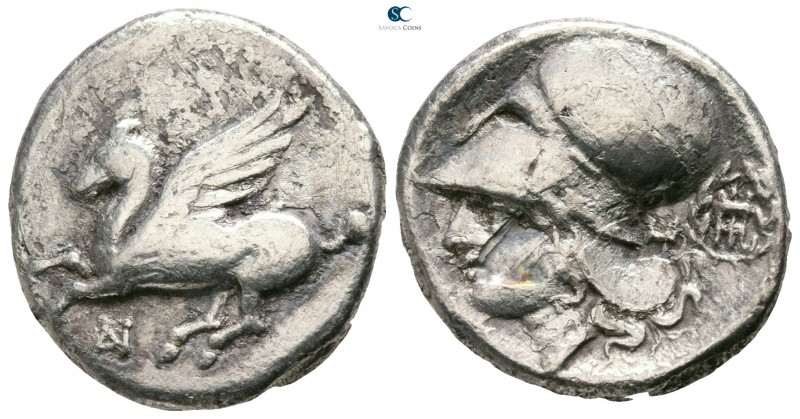 Akarnania. Anaktorion circa 345-300 BC. 
Stater AR

20mm., 7,60g.

Pegasos ...