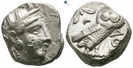 Attica. Athens circa 393-294 BC. Tetradrachm AR