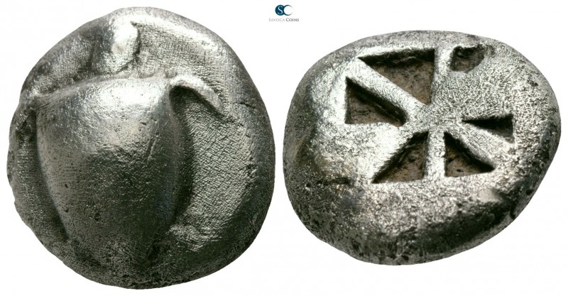 Islands off Attica. Aegina circa 650-600 BC. 
Stater AR

17mm., 11,52g.

Se...