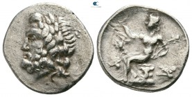 Arkadia. Megalopolis. Arkadian League circa 182-168 BC. Triobol AR