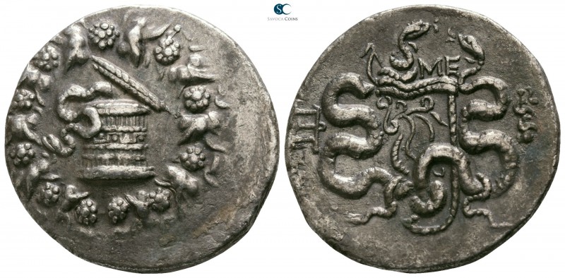 Mysia. Pergamon circa 166-67 BC. Struck 123-104 BC
Cistophoric Tetradrachm AR
...