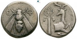Ionia. Ephesos . ΣΚΥΘΗΣ (Skythes), magistrate circa 390-325 BC. Tetradrachm AR