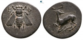 Ionia. Ephesos  circa 300-250 BC. Bronze Æ