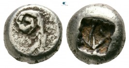 Ionia. Uncertain mint circa 650-600 BC. 1/12 Stater EL or Hemihekte