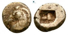 Ionia. Uncertain mint circa 600-550 BC. 1/24 Stater EL. Figural type