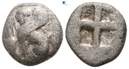 Islands off Ionia. Chios circa 400-380 BC. Drachm AR