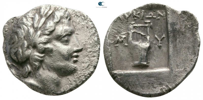 Lycia. Myra. Lycian League circa 167-100 BC. 
Drachm AR

15mm., 2,78g.

Lau...