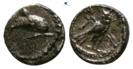 Phoenicia. Tyre. Uncertain king circa 393-311 BC. 1/16 Shekel AR