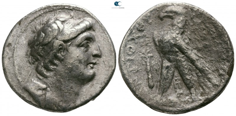Seleukid Kingdom. Tyre. Antiochos VII Euergetes 138-129 BC. Uncertain dated year...