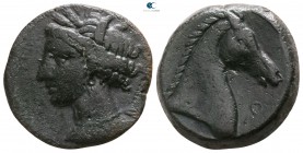 Zeugitania. Carthage. Mint on Sardinia circa 300-264 BC. Bronze Æ