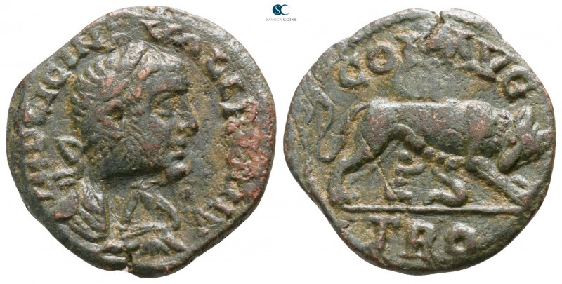 Troas. Alexandreia. Valerian I AD 253-260. 
As Æ

19mm., 4,64g.

IMP LICIN ...