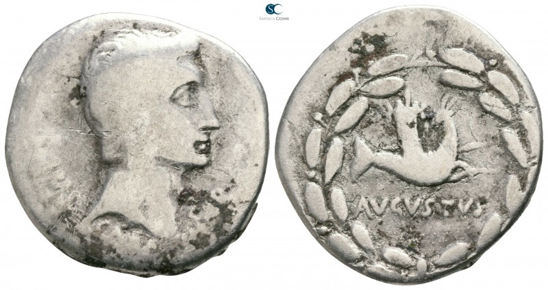 Ionia. Ephesos. Augustus 27 BC-AD 14. Struck circa 25-20 BC
Cistophorus AR

2...