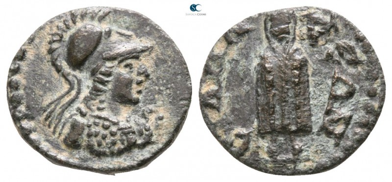 Lydia. Silandos . Pseudo-autonomous issue circa AD 200-300. 
Bronze Æ

12mm.,...