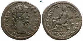 Phrygia. Kidyessos . Septimius Severus AD 193-211. ΠΕΙΣΩΝ (Peison), First Archon. Bronze Æ