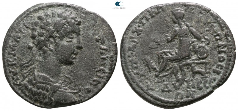 Phrygia. Kidyessos . Caracalla AD 211-217. ΠΕΙΣΩΝ (Peison), First Archon
Bronze...