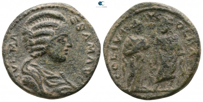 Pisidia. Olbasa. Julia Maesa AD 218-224. 
Bronze Æ

22mm., 9,70g.

IVL MA-E...