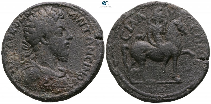 Pamphylia. Sillyon. Commodus AD 180-192. 
Bronze Æ

35mm., 25,25g.

[ΜΑΡ] Α...