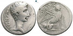 Mysia. Pergamon. Augustus 27 BC-AD 14. Struck circa 27-26 BC. Cistophorus AR