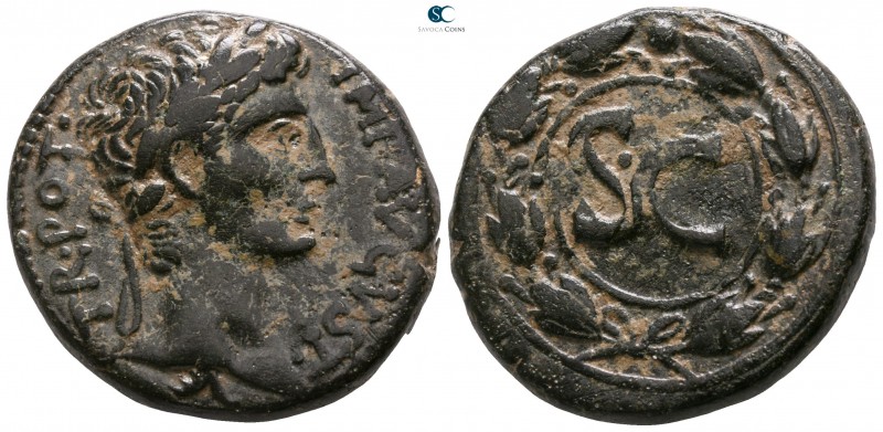Seleucis and Pieria. Antioch. Augustus 27 BC-14 AD. Year 35 of the Actian Era=AD...