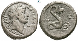 Egypt. Alexandria. Hadrian AD 117-138. Dated year 5=AD 120/1. Billon-Tetradrachm