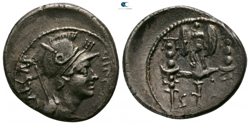 The Triumvirs. Octavian 30-29 BC. Struck autumn 42 BC. Military mint traveling w...