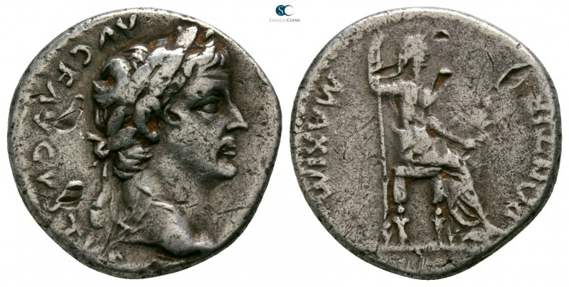 Tiberius AD 14-37. Group 6. Struck AD 36-37. Lugdunum
Denarius AR. “Tribute Pen...