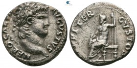 Nero AD 54-68. Struck AD 64-65. Rome. Denarius AR
