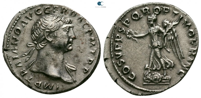 Trajan AD 98-117. Struck circa AD 103-111. Rome
Denarius AR

17mm., 3,54g.
...