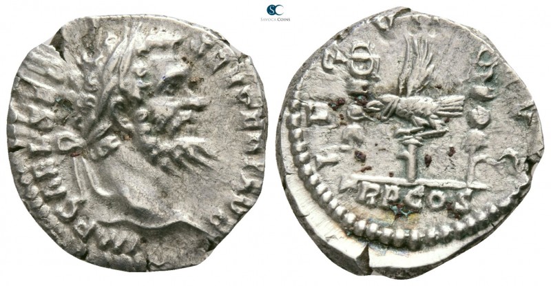 Septimius Severus AD 193-211. Struck AD 193-194. Rome
Denarius AR

17mm., 3,2...