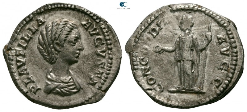 Plautilla AD 202-205. Struck under Septimius Severus and Caracalla, AD 202-203. ...