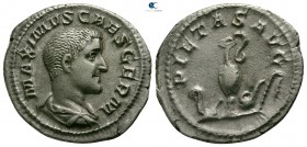 Maximus, Caesar AD 236-238. Struck AD 236-238. Rome. Denarius AR