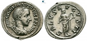 Gordian III. AD 238-244. Struck AD 240. Rome. Denarius AR