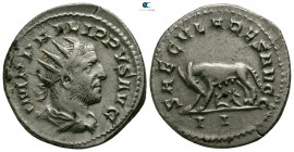 Philip I Arab AD 244-249. Struck AD 248. Rome. Antoninianus AR