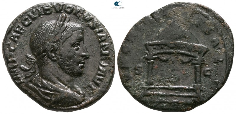 Volusianus AD 251-253. Rome
As Æ

29mm., 13,17g.

IMP CAE C VIB VOLVSIANO A...