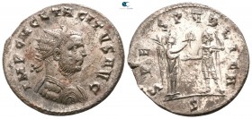 Tacitus AD 275-276. Struck AD 276. Cyzicus. Antoninianus Æ silvered