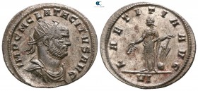 Tacitus AD 275-276. Struck AD 276. Siscia. Antoninianus Æ silvered