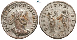 Probus AD 276-282. Struck AD 276. Serdica. Antoninianus Æ silvered