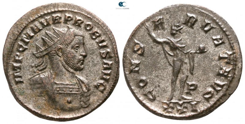 Probus AD 276-282. Struck AD 280. Siscia
Antoninianus Æ silvered

21mm., 4,24...