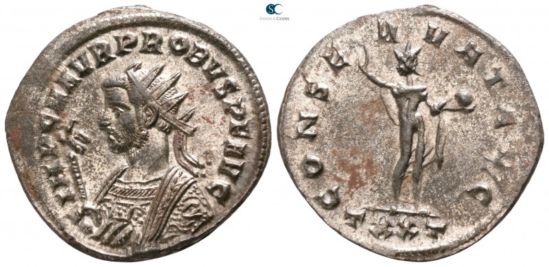 Probus AD 276-282. Ticinum
Antoninianus Æ silvered

22mm., 4,14g.

IMP C M ...
