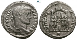 Galerius as Caesar AD 293-305. Struck circa AD 295-297. Rome. Argenteus AR