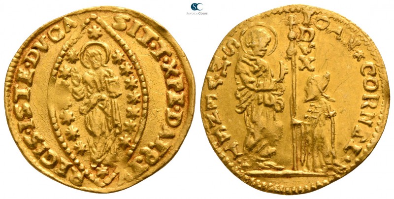 Giovanni Cornaro II AD 1709-1722. Venice
Zecchino AV

20mm., 3,46g.

SIT • ...