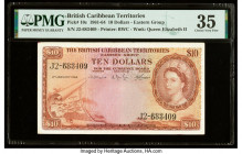 British Caribbean Territories Currency Board 10 Dollars 2.1.1964 Pick 10c PMG Choice Very Fine 35. 

HID09801242017

© 2022 Heritage Auctions | All Ri...