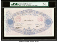 France Banque de France 500 Francs 10.7.1930 Pick 66l PMG About Uncirculated 53. Staples holes. 

HID09801242017

© 2022 Heritage Auctions | All Right...