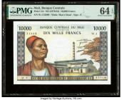 Mali Banque Centrale du Mali 10,000 Francs ND (1970-84) Pick 15e PMG Choice Uncirculated 64 EPQ. 

HID09801242017

© 2022 Heritage Auctions | All Righ...