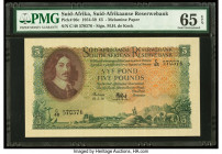 South Africa South African Reserve Bank 5 Pounds 23.5.1956 Pick 96c PMG Gem Uncirculated 65 EPQ. 

HID09801242017

© 2022 Heritage Auctions | All Righ...