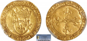 LOUIS XII le Père du peuple (1498-1514)
Écu d'or au soleil
 - TTB 45 (TTB++)
° 5e : Toulouse - PCGS AU53


D 647, Fr# 323
TOULOUSE - OR - 

 ...