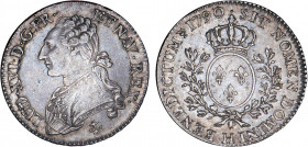 LOUIS XVI (1774-1792/93)
1/2 écu aux branches d'olivier & au buste habillé
1790 H - SUP 58 (SUP)
Très Rare !!


DR 607, D 1709, GR 355, R 7, KM#...