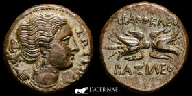Syracuse, Sicila Æ Bronze Æ Litra 8,65 g. 24 mm Italy 317-289 BC extremely fine