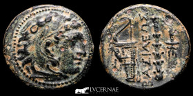 Alexander III Æ Bronze Æ Unit 5.87 g. 21 mm. Macedonia 336-323 B.C. Very Fine