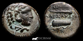 Alexander III Æ Bronze Æ 17 6,00 g. 17 mm. Macedonia 336-323 B.C. Very Fine